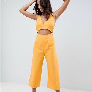Wide-leg Jumpsuit with cutouts